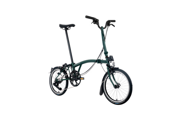 Brompton Black Edition C Line H12L Racing Green + Bagażnik