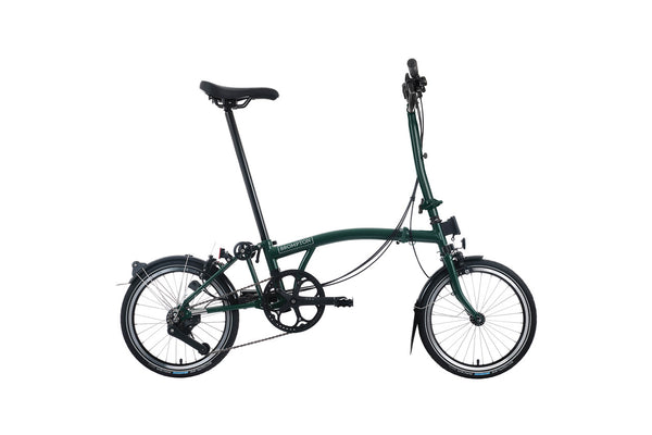 Brompton Black Edition C Line H12L Racing Green + Bagażnik