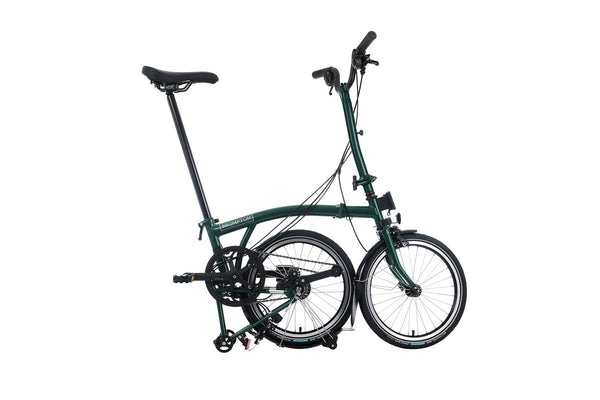Brompton Black Edition C Line H12L Racing Green + Bagażnik