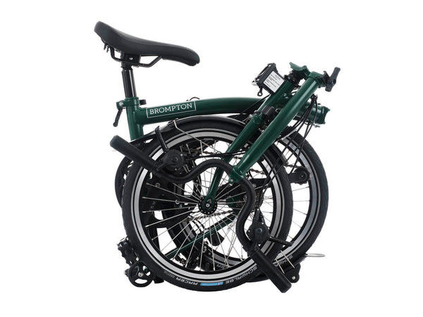 Brompton Black Edition C Line H12L Racing Green + Bagażnik