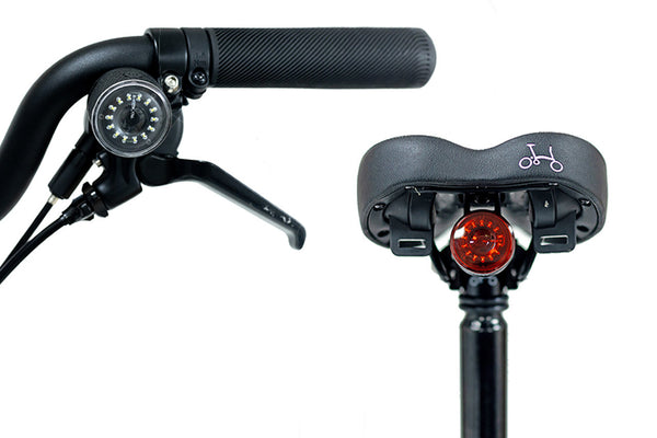 Lampki Brompton zestaw Be Seen