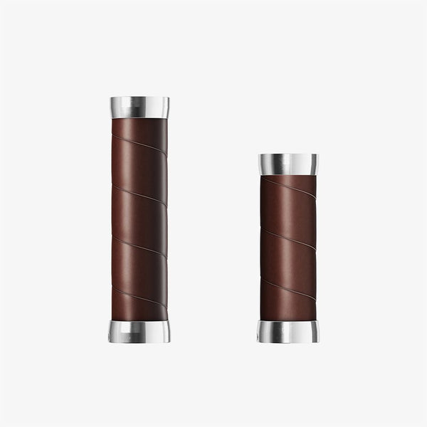 Chwyty Slender Leather Grips Brown 100/130