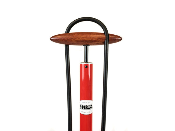 Pompka Silca PISTA FLOOR PUMP RED