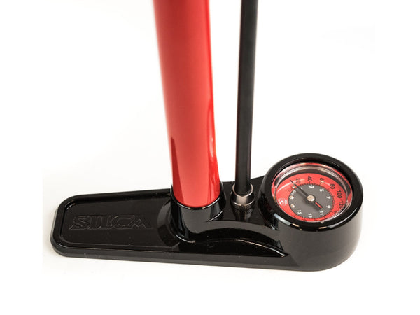 Pompka Silca PISTA FLOOR PUMP RED