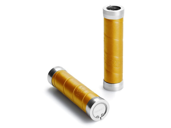 Chwyty Slender Leather Grips Ochre 130/130