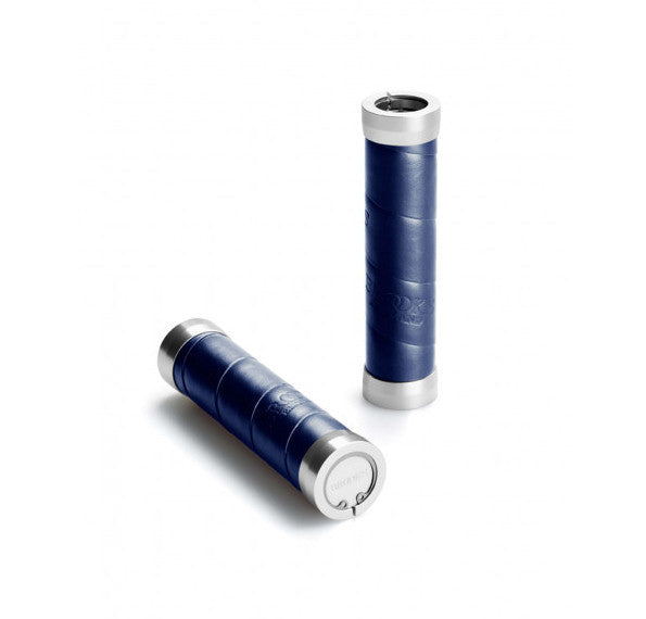 Chwyty Slender Leather Grips 130/130 Royal Blue