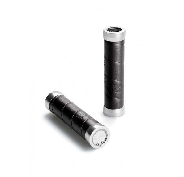 Chwyty Slender Leather Grips Black 130/130