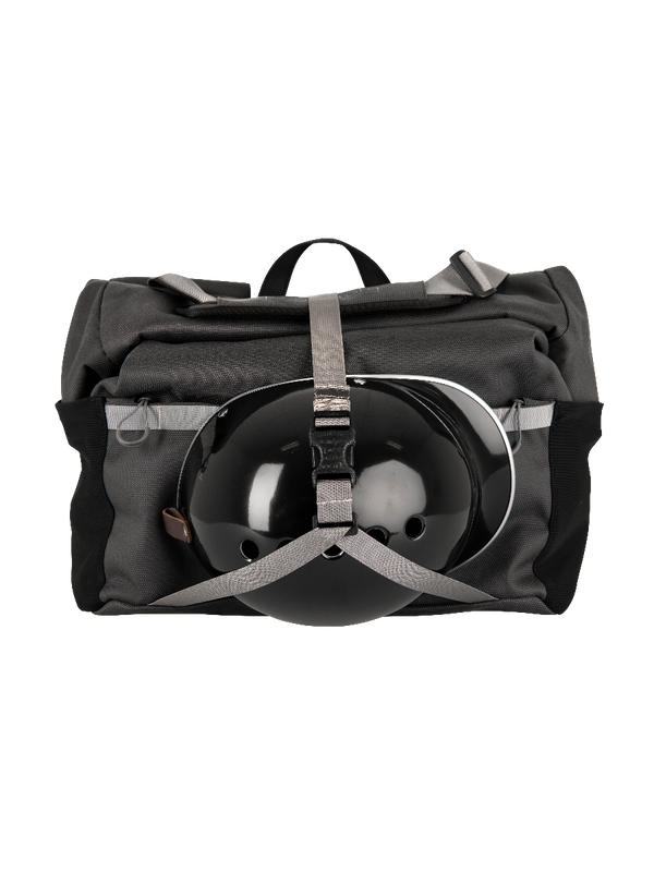 Brompton Torba Borough Roll Top Bag Large in Dark Grey